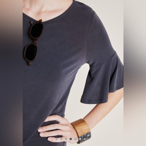 Anthropologie Averil Tee Dress in Carbon, medium - Picture 4 of 9